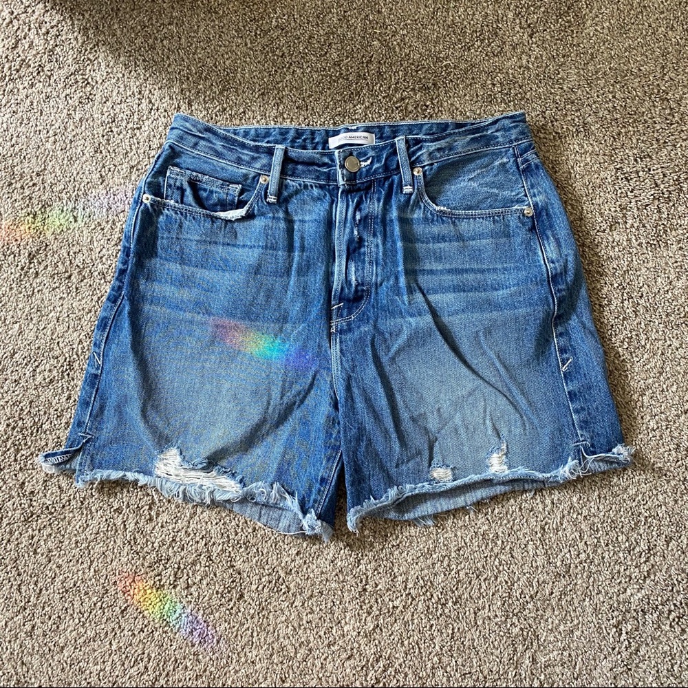Good American jean shorts